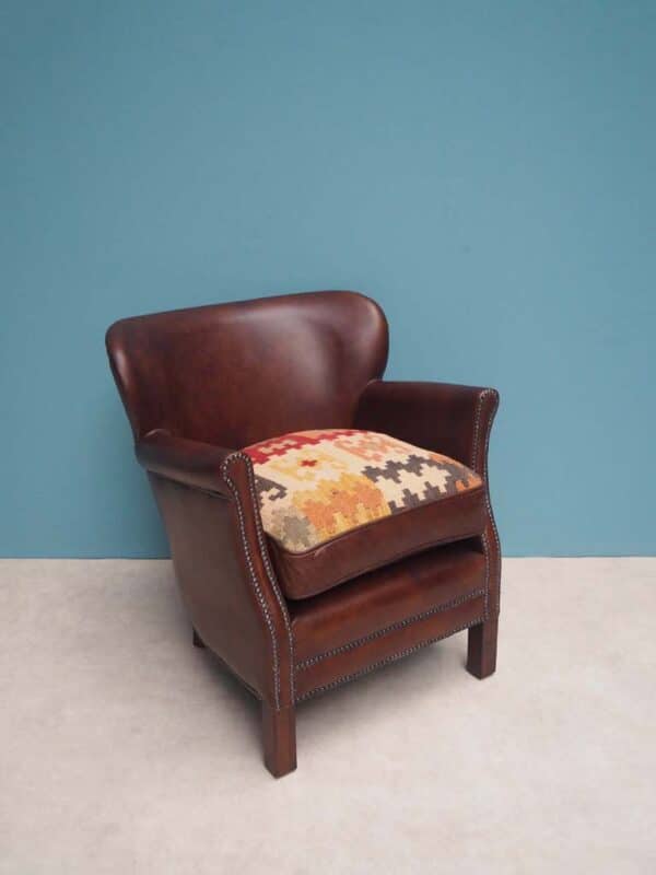 Fauteuil marron Turner – Image 3