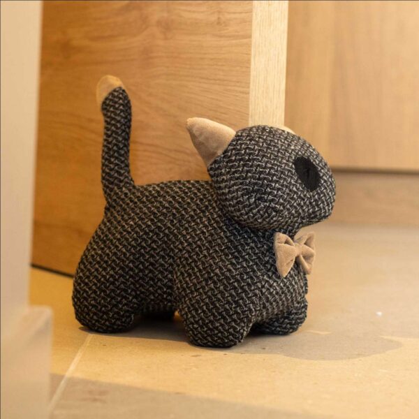 cale porte chat gris
