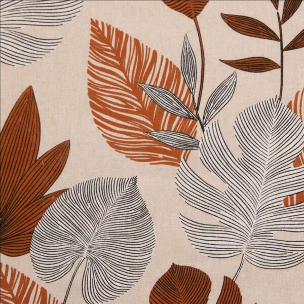 Nappe enduite Bornéo Brun 250 x 150 cm