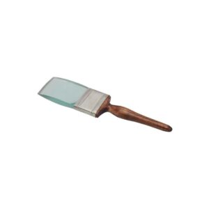 Loupe pinceau bois et verre Chehoma