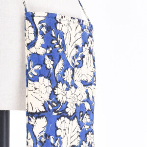 Pochette téléphone imprimé Bleu
